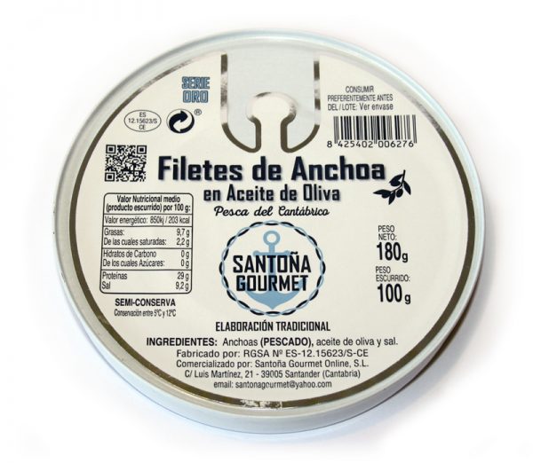 Anchoas Santoña Gourmet | Anchoas de Cantabria